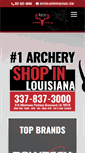 Mobile Screenshot of bayouland-bowhunters.com